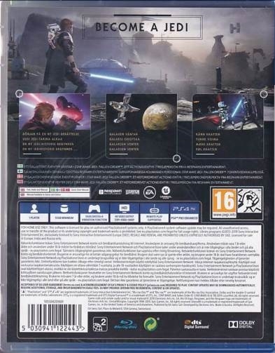 Star Wars Jedi Fallen Order - PS4 (A Grade) (Genbrug)